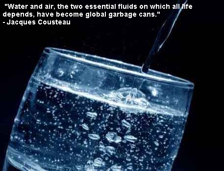 clean water filtered with a Multipure water filter system