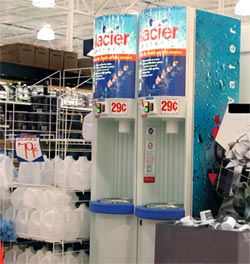 water vending machine